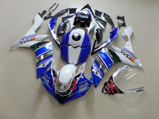 Carenado Moto Yamaha R1 2007-2008 - Pegatinas Monster Carenado Moto Yamaha R1 2007-2008 - Pegatinas Monster