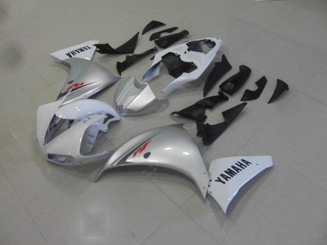 Carenado Moto Yamaha R1 2009-2011 - Blanco Plata Carenado Moto Yamaha R1 2009-2011 - Blanco Plata