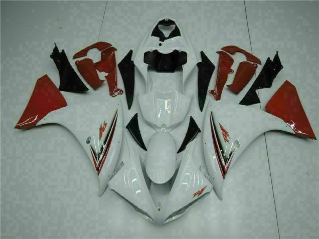 Carenado Moto Yamaha R1 2009-2011 - Blanco Rojo Carenado Moto Yamaha R1 2009-2011 - Blanco Rojo
