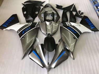 Carenado Moto Yamaha R1 2009-2011 - Plata Azul