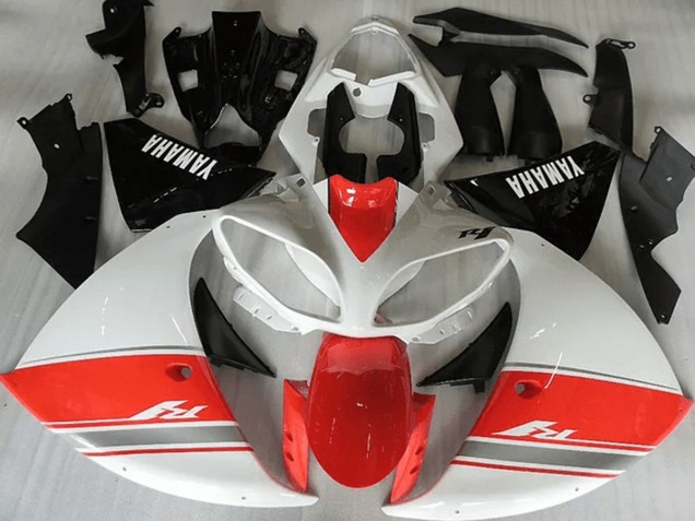 Carenado Moto Yamaha R1 2009-2011 - Racy Rojo Blanco Negro