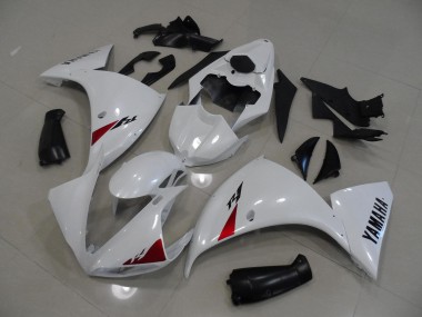 Carenado Moto Yamaha R1 2012-2014 - Blanco Negro
