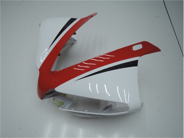 Carenado Moto Yamaha R1 2012-2014 - Blanco Rojo Negro Carenado Moto Yamaha R1 2012-2014 - Blanco Rojo Negro