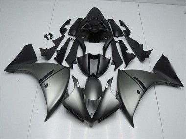Carenado Moto Yamaha R1 2012-2014 - Mate Gris Negro