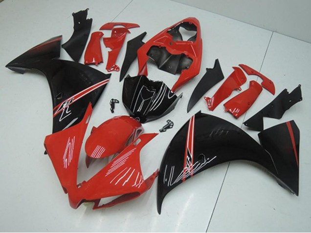 Carenado Moto Yamaha R1 2012-2014 - Rojo Negro Carenado Moto Yamaha R1 2012-2014 - Rojo Negro