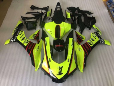 Carenado Moto Yamaha R1 2015-2019 - Amarillo Dragon Calcomanías