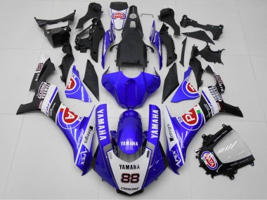 Carenado Moto Yamaha R1 2015-2019 - Azul PATA 88