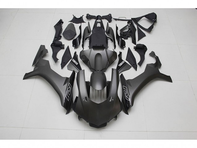 Carenado Moto Yamaha R1 2015-2019 - Negro Blanco Calcomanía Carenado Moto Yamaha R1 2015-2019 - Negro Blanco Calcomanía