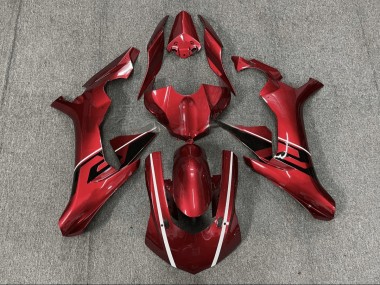 Carenado Moto Yamaha R1 2015-2019 - Rojo Negro