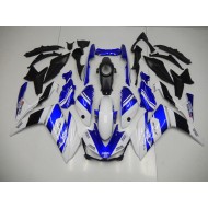 Carenado Moto Yamaha R3 2015-2022 - Azul Blanco Azul Blanco ENEOS