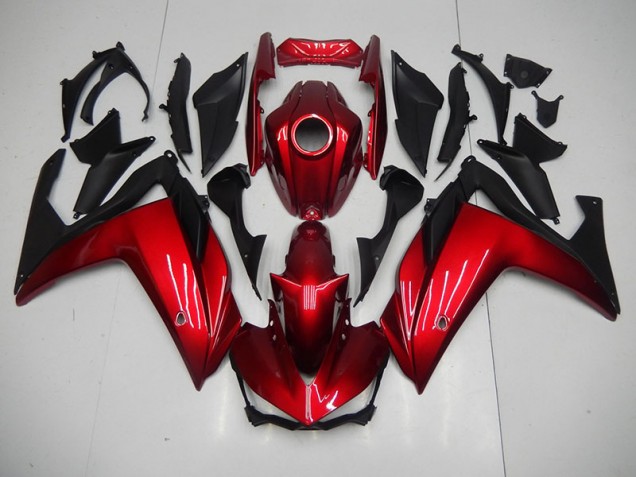 Carenado Moto Yamaha R3 2015-2022 - Rojo Negro