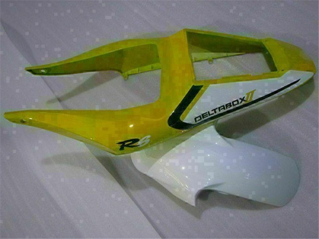 Carenado Moto Yamaha R6 1998-2002 - Amarillo Blanco Carenado Moto Yamaha R6 1998-2002 - Amarillo Blanco