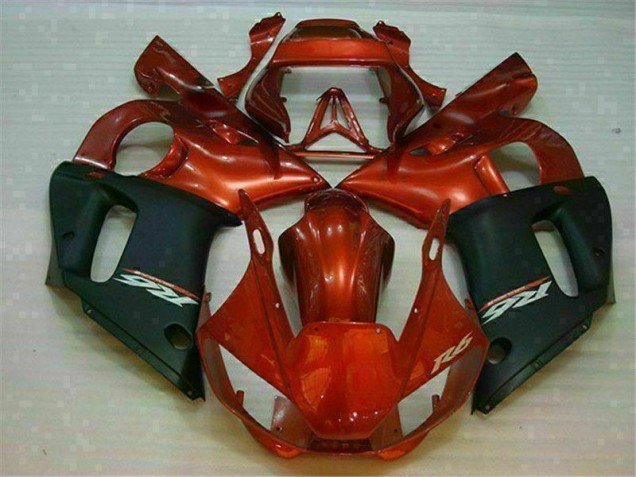Carenado Moto Yamaha R6 1998-2002 - Negro Marrón Carenado Moto Yamaha R6 1998-2002 - Negro Marrón