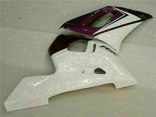 Carenado Moto Yamaha R6 1998-2002 - Púrpura Blanco