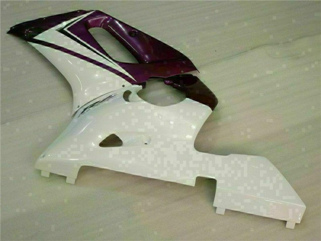 Carenado Moto Yamaha R6 1998-2002 - Púrpura Blanco