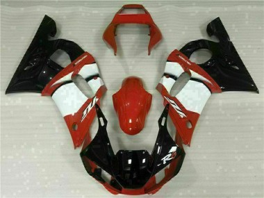 Carenado Moto Yamaha R6 1998-2002 - Rojo Blanco