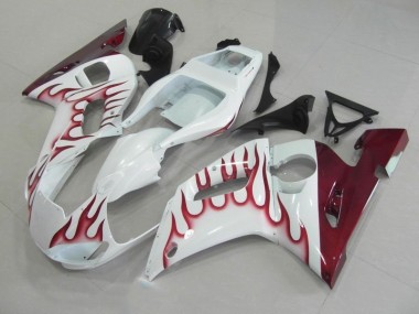Carenado Moto Yamaha R6 1998-2002 - Rojo Llama