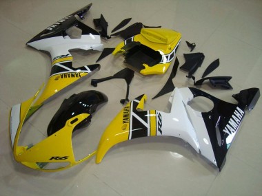 Carenado Moto Yamaha R6 2003-2005 - Amarillo Aniversario