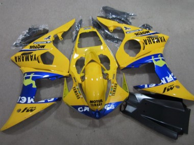 Carenado Moto Yamaha R6 2003-2005 - Amarillo Motul