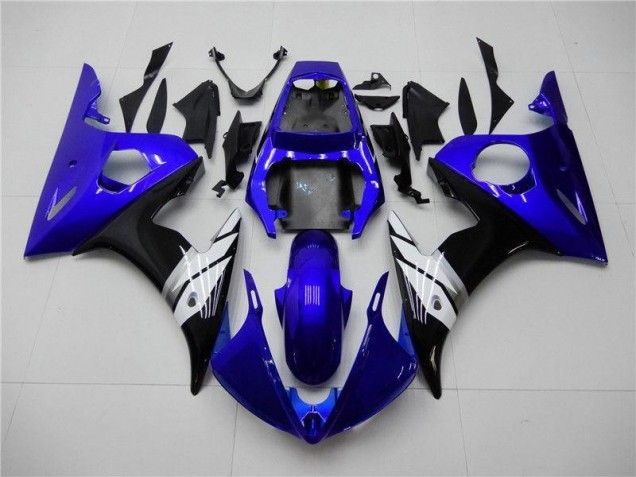 Carenado Moto Yamaha R6 2003-2005 - Azul Blanco Negro Carenado Moto Yamaha R6 2003-2005 - Azul Blanco Negro