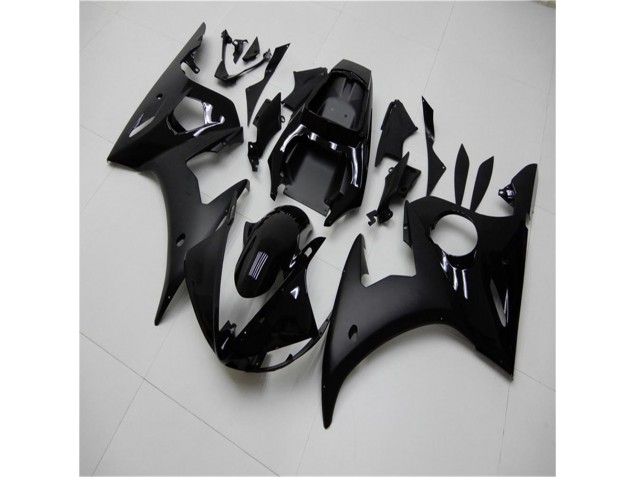 Carenado Moto Yamaha R6 2003-2005 - Brillante Negro Mate Carenado Moto Yamaha R6 2003-2005 - Brillante Negro Mate