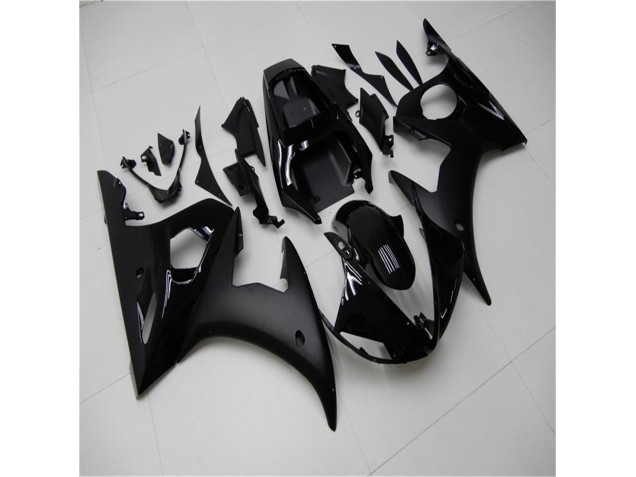 Carenado Moto Yamaha R6 2003-2005 - Brillante Negro Mate Carenado Moto Yamaha R6 2003-2005 - Brillante Negro Mate