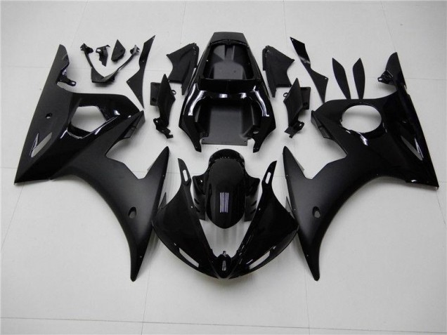 Carenado Moto Yamaha R6 2003-2005 - Brillante Negro Mate Carenado Moto Yamaha R6 2003-2005 - Brillante Negro Mate