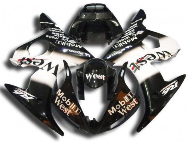 Carenado Moto Yamaha R6 2003-2005 - Negro Mobil West Carenado Moto Yamaha R6 2003-2005 - Negro Mobil West
