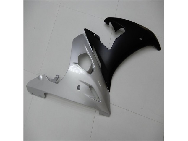 Carenado Moto Yamaha R6 2003-2005 - Plata Negro Carenado Moto Yamaha R6 2003-2005 - Plata Negro