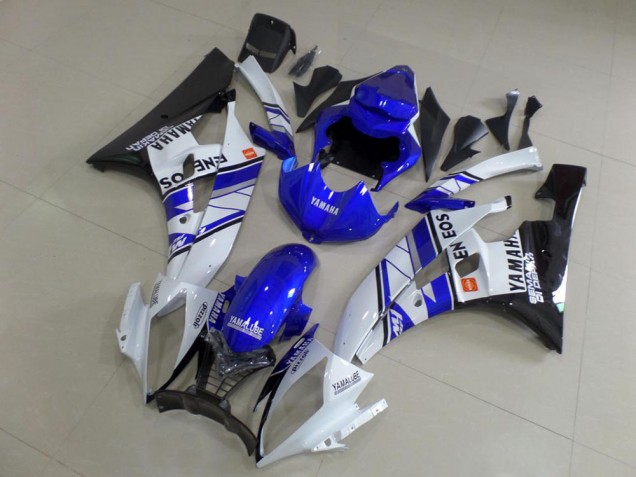 Carenado Moto Yamaha R6 2006-2007 - Azul Azul Blanco ENEOS Carenado Moto Yamaha R6 2006-2007 - Azul Azul Blanco ENEOS