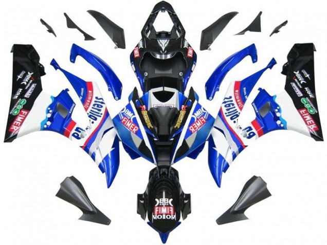 Carenado Moto Yamaha R6 2006-2007 - Azul Negro Sterilgard Carenado Moto Yamaha R6 2006-2007 - Azul Negro Sterilgard
