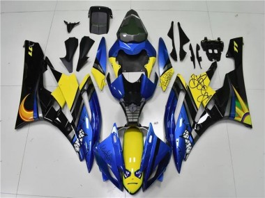 Carenado Moto Yamaha R6 2006-2007 - Azul Tiburón