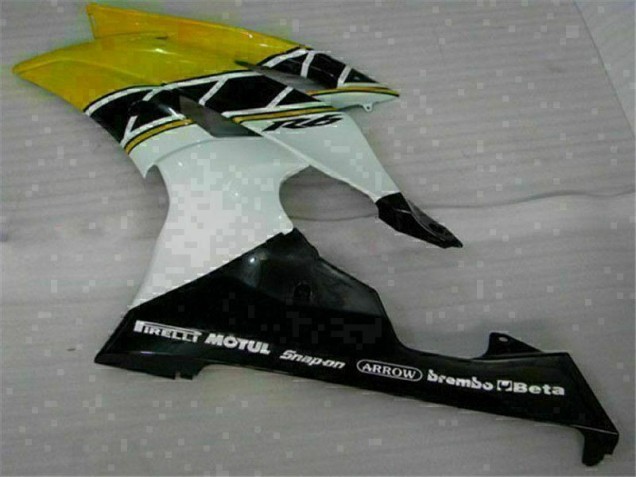 Carenado Moto Yamaha R6 2008-2016 - Amarillo Blanco Carenado Moto Yamaha R6 2008-2016 - Amarillo Blanco