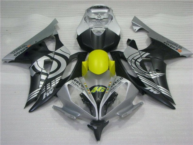 Carenado Moto Yamaha R6 2008-2016 - Amarillo Negro Plata Carenado Moto Yamaha R6 2008-2016 - Amarillo Negro Plata