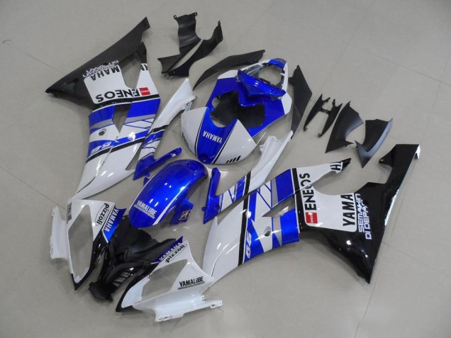 Carenado Moto Yamaha R6 2008-2016 - Azul Azul Blanco ENEOS Carenado Moto Yamaha R6 2008-2016 - Azul Azul Blanco ENEOS