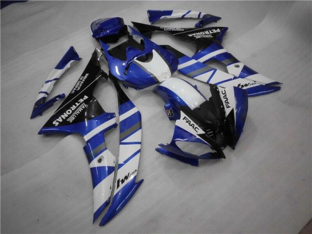 Carenado Moto Yamaha R6 2008-2016 - Azul Blanco FAAC Carenado Moto Yamaha R6 2008-2016 - Azul Blanco FAAC