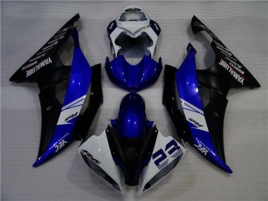 Carenado Moto Yamaha R6 2008-2016 - Azul Blanco Negro YEC 23