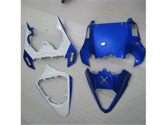 Carenado Moto Yamaha R6 2008-2016 - Blanco Azul Negro Carenado Moto Yamaha R6 2008-2016 - Blanco Azul Negro