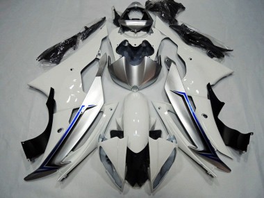 Carenado Moto Yamaha R6 2008-2016 - Blanco Negro Azul