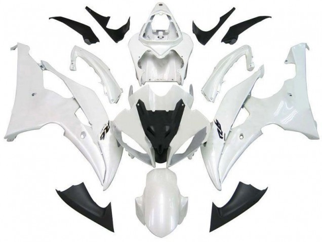 Carenado Moto Yamaha R6 2008-2016 - Blanco Perla R6 Carenado Moto Yamaha R6 2008-2016 - Blanco Perla R6