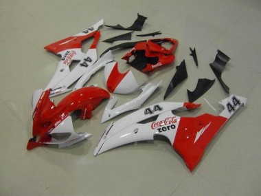 Carenado Moto Yamaha R6 2008-2016 - Blanco Rojo Coca Cola Zero 44