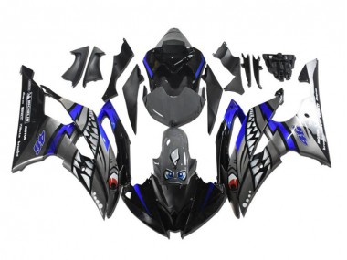 Carenado Moto Yamaha R6 2008-2016 - Gris Azul Tiburón