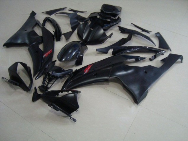 Carenado Moto Yamaha R6 2008-2016 - Negro Mate Brillante Negro Carenado Moto Yamaha R6 2008-2016 - Negro Mate Brillante Negro