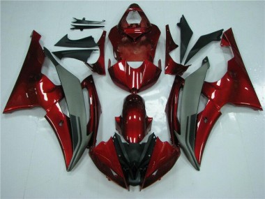 Carenado Moto Yamaha R6 2008-2016 - Rojo Gris