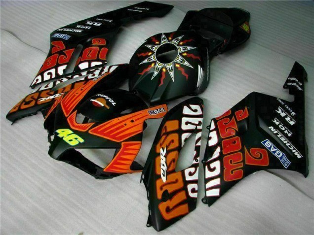 Carenado & Plástico Moto Honda CBR 1000 RR 2004-2005 - Negro Naranja Carenado & Plástico Moto Honda CBR 1000 RR 2004-2005 - Negro Naranja