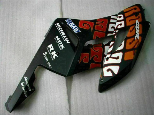 Carenado & Plástico Moto Honda CBR 1000 RR 2004-2005 - Negro Naranja Carenado & Plástico Moto Honda CBR 1000 RR 2004-2005 - Negro Naranja