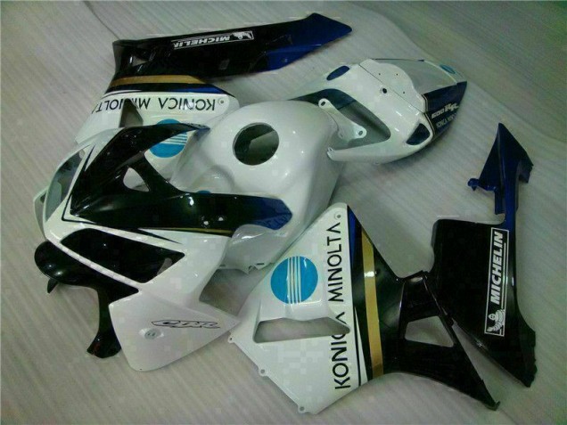 Carenado & Plástico Moto Honda CBR 600 RR 2005-2006 - Blanco Negro Carenado & Plástico Moto Honda CBR 600 RR 2005-2006 - Blanco Negro