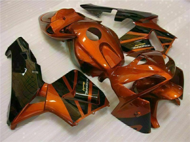Carenado & Plástico Moto Honda CBR 600 RR 2005-2006 - Naranja Negro Carenado & Plástico Moto Honda CBR 600 RR 2005-2006 - Naranja Negro