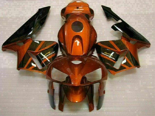 Carenado & Plástico Moto Honda CBR 600 RR 2005-2006 - Naranja Negro Carenado & Plástico Moto Honda CBR 600 RR 2005-2006 - Naranja Negro