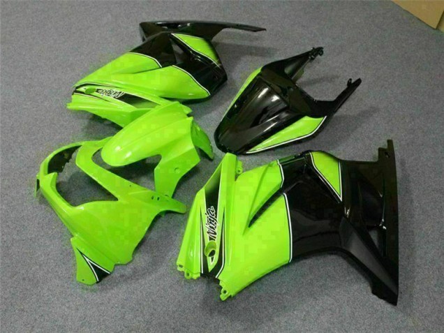 Carenado & Plástico Moto Kawasaki EX250 2008-2012 - Verde Negro Ninja Carenado & Plástico Moto Kawasaki EX250 2008-2012 - Verde Negro Ninja